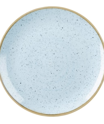 Assiettes rondes Churchill Stonecast Duck Egg Blue 200mm (Lot de 12)