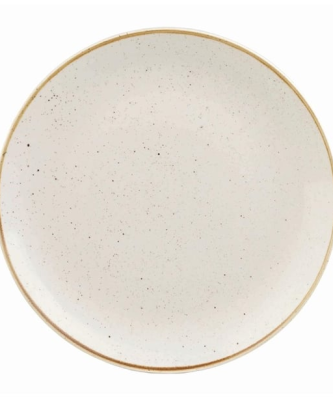Assiettes rondes Churchill Stonecast Barley White 260mm (Lot de 12)