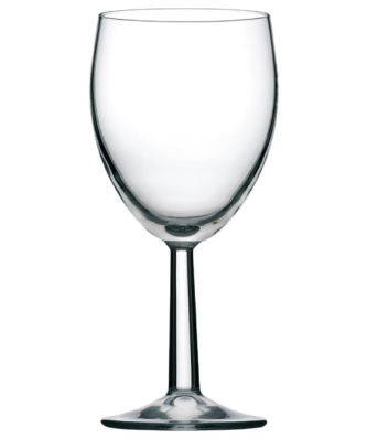 Verres à pied Utopia Saxon 340 ml marqués à 125 ml 175 ml et 250 ml (lot de 48)
