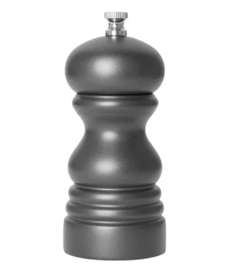 Moulin à sel ou à poivre Olympia en bois d'hévéa 125mm gris