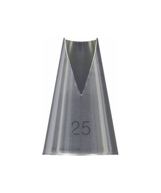 Douille Saint Honoré Ø 0,9 cm en inox - à l'unité