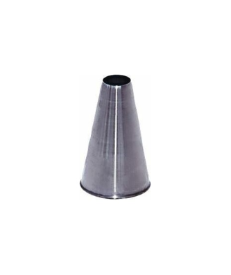 Douille unie Ø 0,6 cm en inox - à l'unité