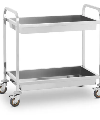 Chariot de service - 2 bacs - 320 kg