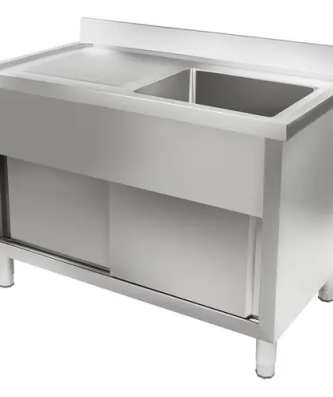 Plonge en inox - 120cm