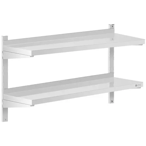 Étagère murale - 2 tablettes - 30 x 100 cm