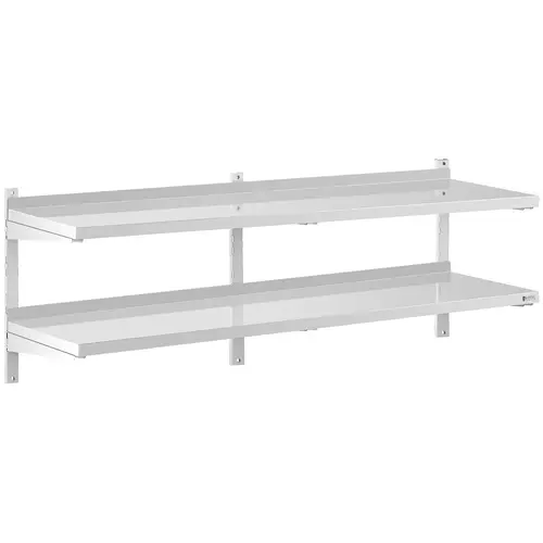 Étagère murale - 2 tablettes - 40 x 180 cm