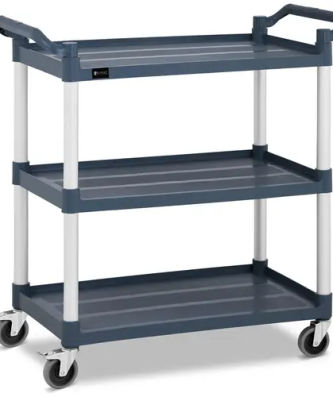Chariot de service - 3 plateaux - 150 kg