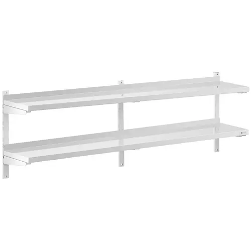 Étagère murale - 2 tablettes - 30 x 200 cm