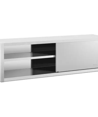 Armoire murale en inox - 200 x 45 cm - Royal Catering - 30 kg