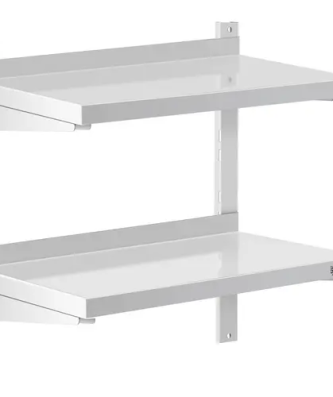 Étagère murale - 2 tablettes - 30 x 60 cm