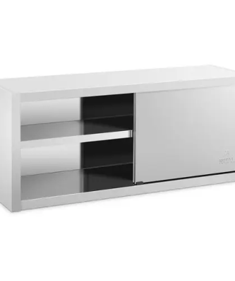 Armoire murale en inox - 140 x 45 cm