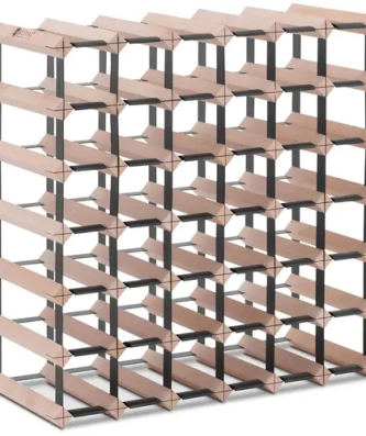 Casier à bouteille - Bois - Pour jusqu'à 42 bouteilles - Royal Catering