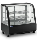 Vitrine réfrigérée - 100 l - Royal Catering - 3 niveaux - Noir