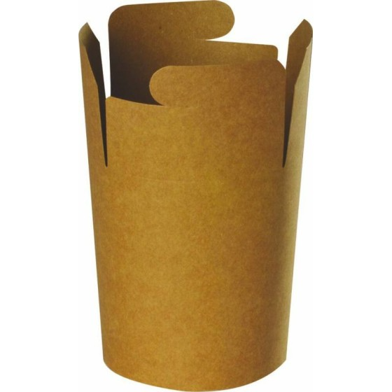 Boîte à pâtes kraft brun 480 ml - par 50