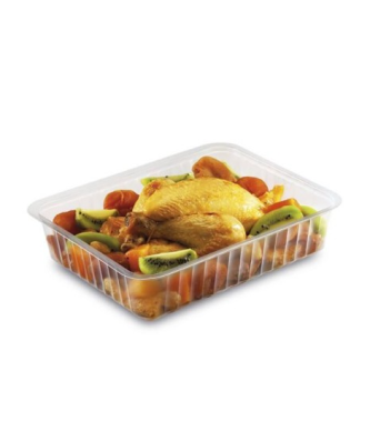 Barquette plastique transparente scellable 1000 ml - par 100