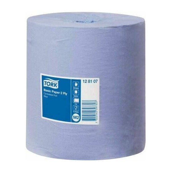 Bobine essuyage bleu Tork Reflex™ à dévidoir central - par 6