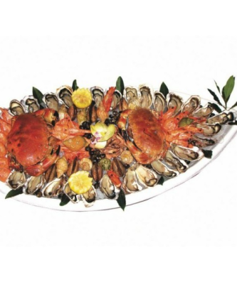 Plateau fruits de mer bateau grand modèle - par 10