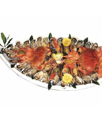 Plateau fruits de mer bateau petit modèle - par 26