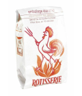 Sac poulet rôti kraft blanc 25 + 9 x 40 cm - par 100