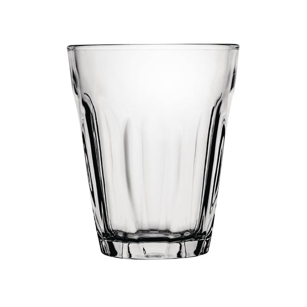 Gobelets en verre trempé Olympia 350ml (lot de 12)
