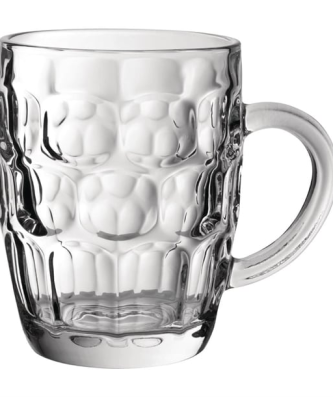 Chopes à bière à fossettes Utopia 570 ml (lot de 24)