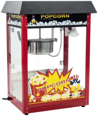 Machine à popcorn - Toit noir