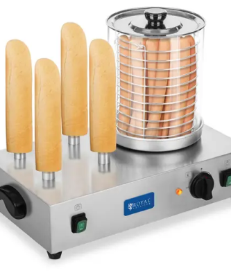 Machine à hotdog - avec piques à pains