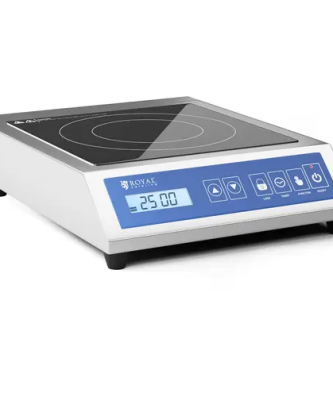 Plaque à induction - 28 cm - 60 à 240 °C - Écran tactile - Minuterie