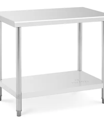 Table de travail inox - 100 x 60 cm - 90 kg