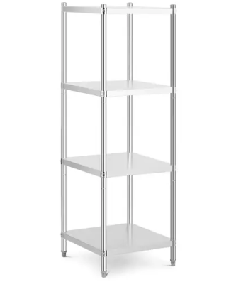 Étagère inox - 60 x 60 x 180 cm - Royal Catering - 200 kg
