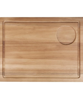 Grande planche à steak en bois d'acacia Olympia