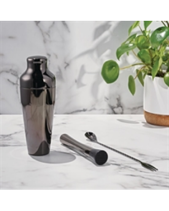 Pilon inox bout en silicone Olympia plaqué titane