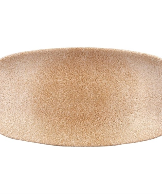 Assiettes oblongues Churchill Studio Prints Raku Garnet Orange 298mm (Lot de 12)