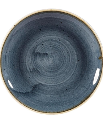 Assiettes rondes Churchill Stonecast Blueberry 217mm (Lot de 12)