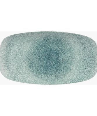Assiettes oblongues Churchill Studio Prints Raku Jade Green 189 x 355mm (Lot de 6)