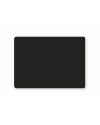 Étiquette prix sans pique vierge noire 10 x 7 cm - par 10