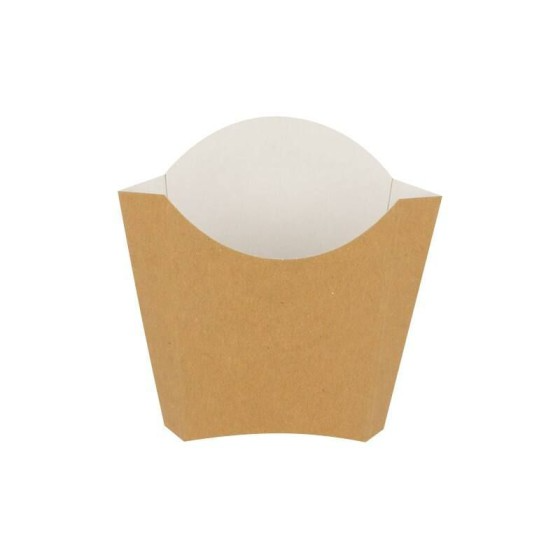 Étui à frites kraft brun 135 ml - par 200