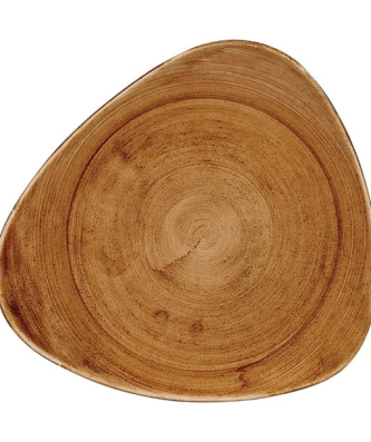 Assiettes triangulaires Churchill Stonecast Patina Vintage Copper 311mm (Lot de 6)