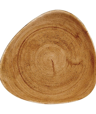 Assiettes triangulaires Churchill Stonecast Patina Vintage Copper 192mm (Lot de 12)