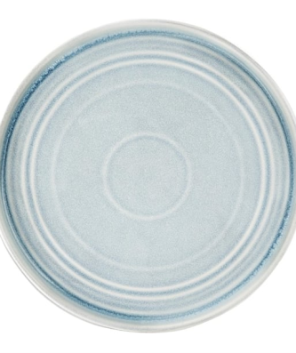 Assiette plate bleu cristallin Olympia Cavolo 270mm (lot de 4)