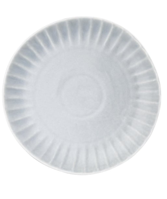 Assiettes plates Olympia Corallite grises 280 mm (lot de 6)