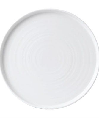 Assiettes avec rebord Churchill Chefs blanches 260mm (lot de 6)