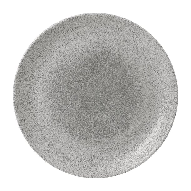 Assiettes rondes Churchill Raku Evolve Jasper Grey 288mm (Lot de 12)