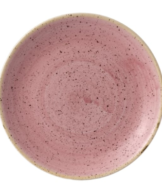 Assiettes rondes Petal Stonecast Pink 165mm (Lot de 12)