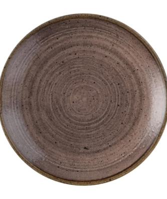 Assiettes avec rebord Churchill Stonecast Raw Evolve Brown 286mm (Lot de 12)