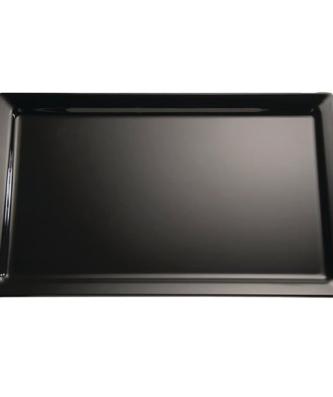 Plateau en mélamine APS Pure noir GN1/2