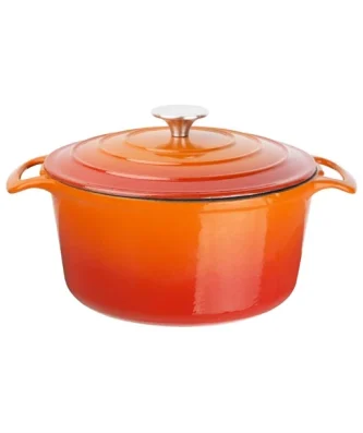 Grande cocotte ronde orange Vogue