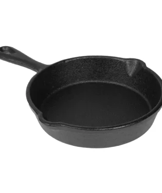 Mini poêle ronde en fonte Olympia 115mm