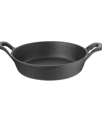 Plat en fonte rond à oreilles Olympia