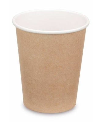 Gobelet boissons chaudes carton brun 120 ml - par 50